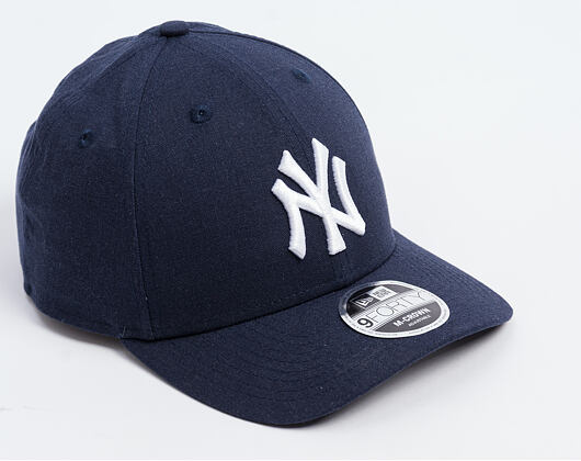 Cap New Era - MLB Linen 9FORTY M-CROWN - NY Yankees - Navy