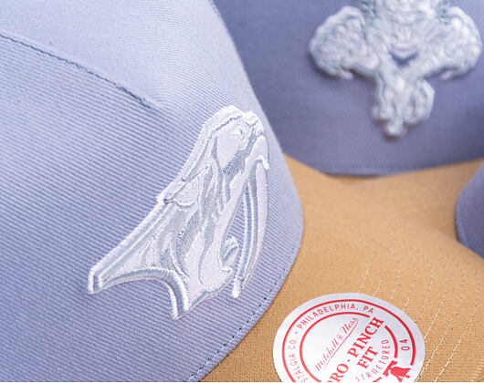 Cap Mitchell & Ness  - NHL Frosted Peak - Pro Pinch Snapback - Nashville Predators - Blue/Green