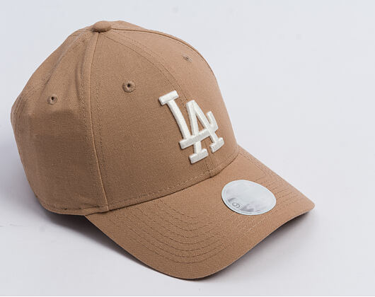 Womens Cap New Era - MLB Linen 9FORTY - LA Dodgers - Camel