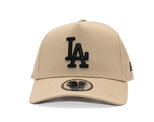 Cap New Era - MLB Essential 9FORTY A-Frame - LA Dodgers - Camel / Black