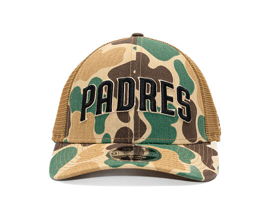 Cap New Era - MLB Wordmark Camo 9FORTY M-CROWN - San Diego Padres - Wheat