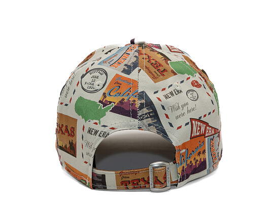 Kids Cap New Era - Branded Location Print 9FORTY - Stone