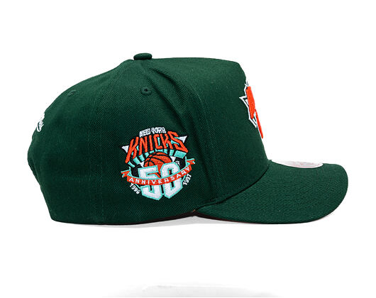 Cap Mitchell & Ness - NBA - Emerald Slam - New York Knicks - Green/Orange