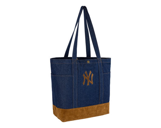 Bag New Era - MLB Suede Denim Tote - NY Yankees - Navy