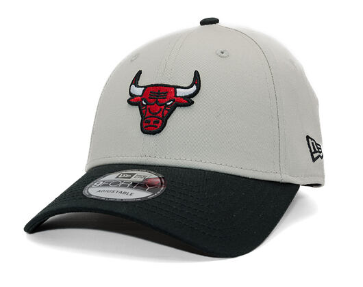 Cap New Era - NBA Color Block 9FORTY - Chicago Bulls - Stone / Black