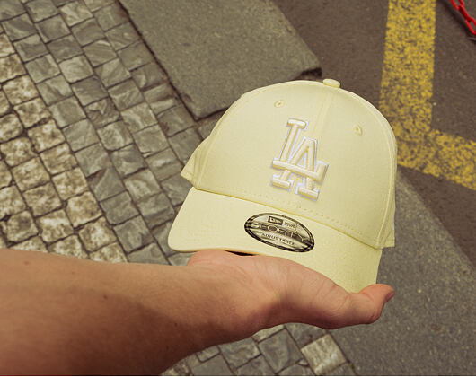 Cap New Era - MLB Team Outline 9FORTY - LA Dodgers - Yellow / White
