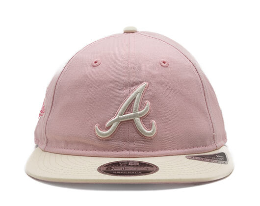 Cap New Era - MLB Washed Tie Dye 9FIFTY Retro Crown - Atlanta Braves - Pink