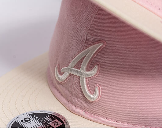 Cap New Era - MLB Washed Tie Dye 9FIFTY Retro Crown - Atlanta Braves - Pink