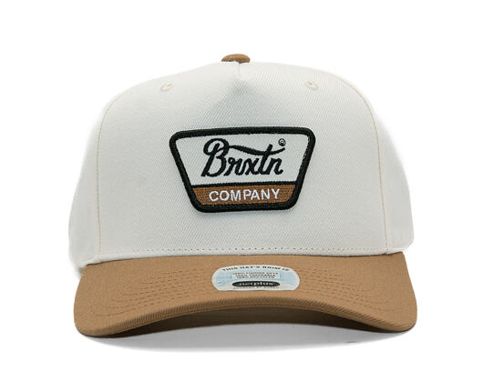 Cap Brixton - Linwood C Netplus Mp Snpk - Off White/Copper