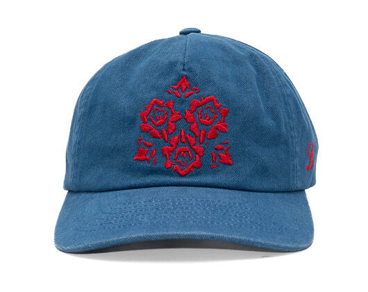 Cap Brixton - Lola Embroidered Lp Adj - Light Washed Denim