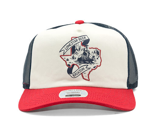 Cap Brixton - Lonestar X Brixton Trucker - Red/White/Blue