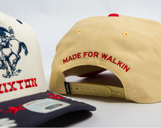 Cap Brixton - Two Boots C Np Mp Snapback - Celestial Yellow/Red
