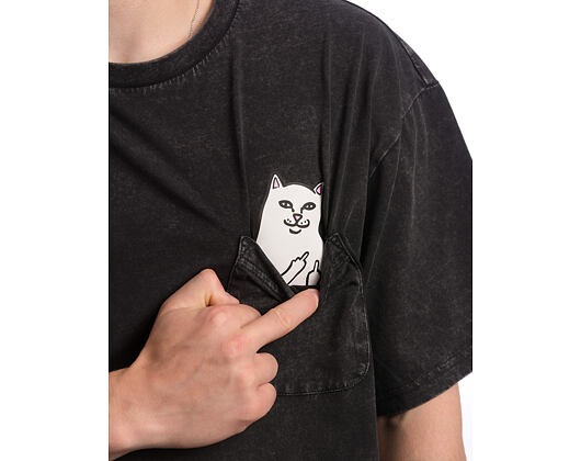 Tee Lord Nermal Pocket Tee (Black Vintage Wash)
