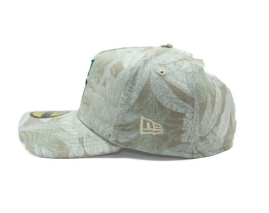 Cap New Era - MLB Three Looms "Leafy Palm" 59FORTY A-Frame - Seattle Mariners - Stone