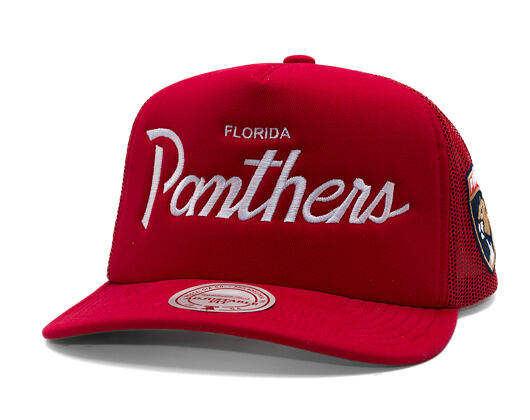 Cap Mitchell & Ness - Head Coach Trucker - NHL - Florida Panthers - Red