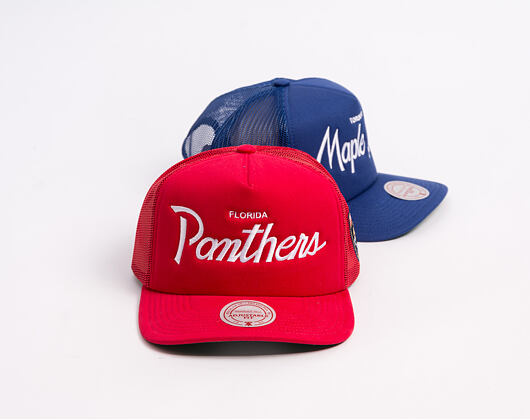 Cap Mitchell & Ness - Head Coach Trucker - NHL - Florida Panthers - Red