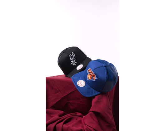 Cap Mitchell & Ness - Evergreen Trucker - NBA - New York Knicks - Blue