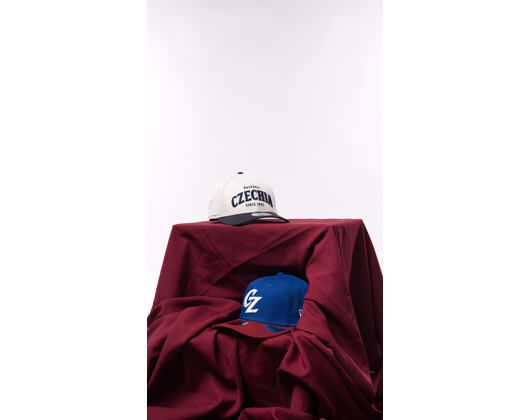 Cap New Era - Contrast Visor M-CROWN 9FORTY - Baseball Czechia - Ivory