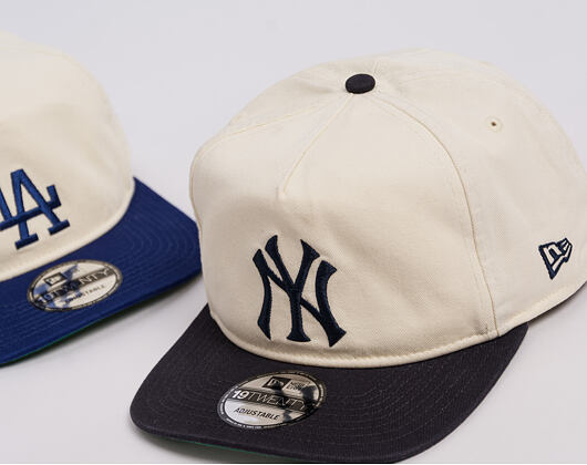 Cap New Era - MLB "2 Tone Washed" 19TWENTY - NY Yankees - Chrome White / Team Color