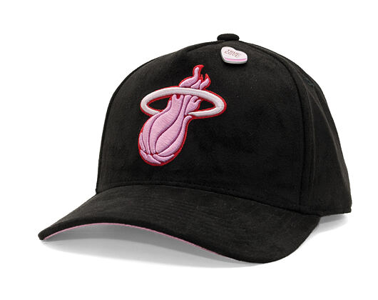 Cap Mitchell & Ness - All Heart - NBA - Miami Heat - Black