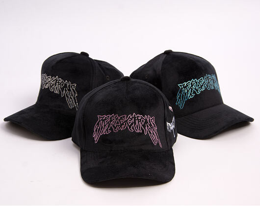 Cap Reflection Luxury New Angel Cap - Black Pink Script