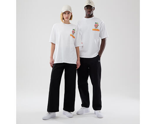 Tee New Era - Branded Food Character Oversized Tee - White