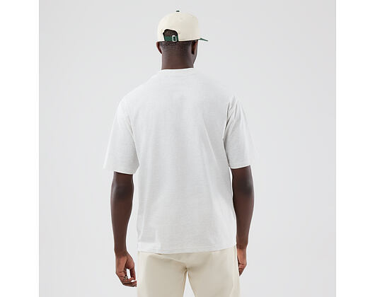 Tee New Era - MLB Arch Graphic Oversized Tee - NY Yankees - Heather Grey
