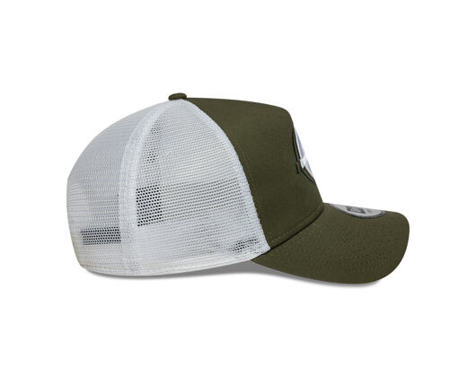 Cap New Era - F1 Seasonal 9FORTY A-Frame Trucker - HAAS F1 - New Olive