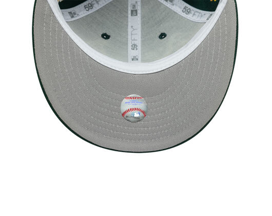 Cap New Era - MLB IMAGE DROP All-Over 59FIFTY Low Profile - Oakland Athletics - Green