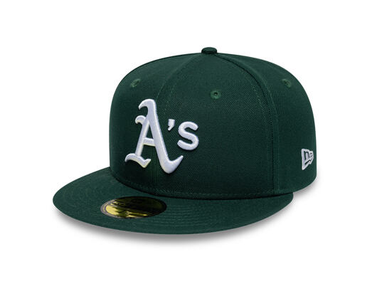 Cap New Era - MLB League Essential 59FIFTY - Oakland Athletics - Green / White