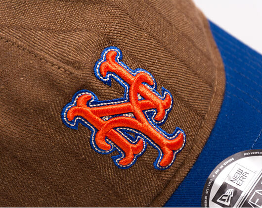 Cap New Era × Three Looms - Chestnut Pinstripe 9TWENTY A-Frame - NY Mets
