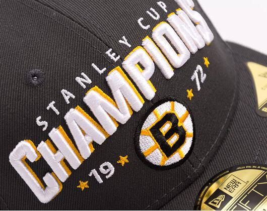 Cap New Era - NHL 2026 Champion VC 59FIFTY - Boston Bruins - Graphite