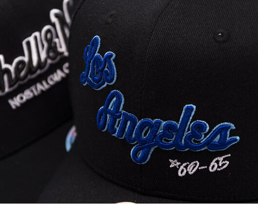 Cap Mitchell & Ness - NBA - Los Angeles Lakers HWC Timeline - Black