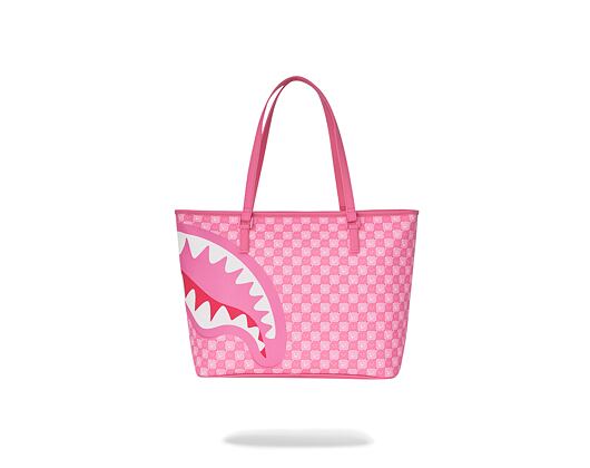 Bag Sprayground - Pink New Check Faces Tote