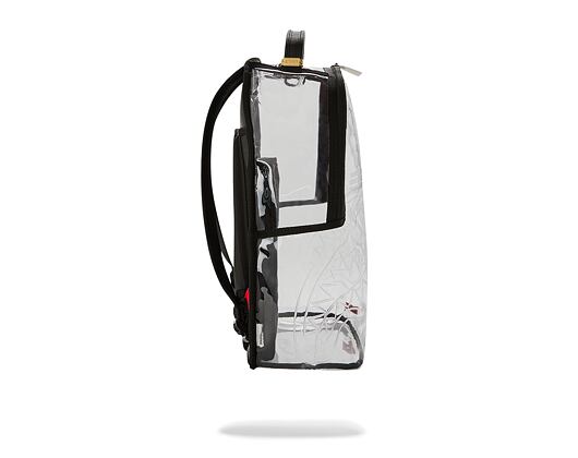 Backpack Sprayground - Gun Metal Colors Clear Backpack