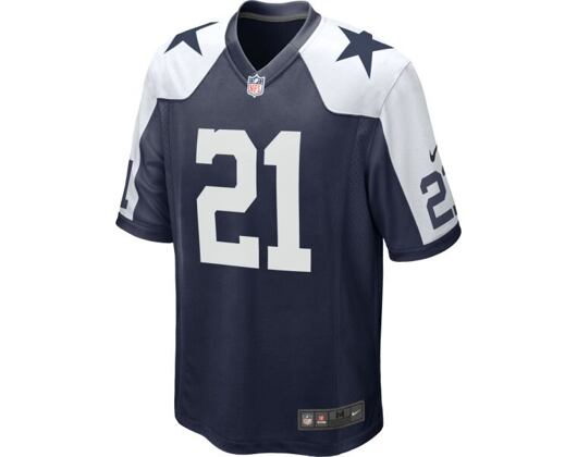 Jersey Nike - NFL Home Game Jersey Player - Dallas Cowboys - College Navy - Deion Sanders 21