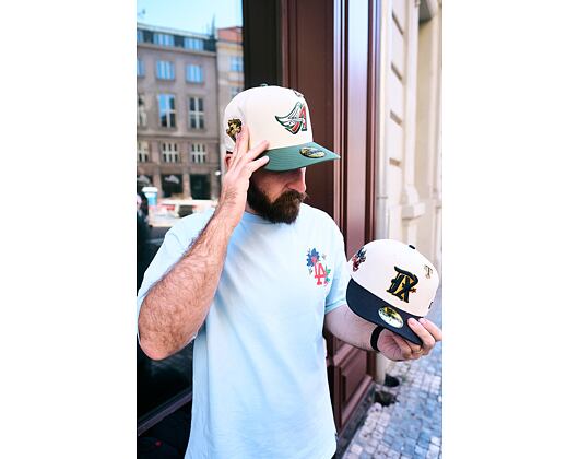 Cap New Era - MLB Cooperstown Pin 59FIFTY - Anaheim Angels - Cilantro Green / Cream