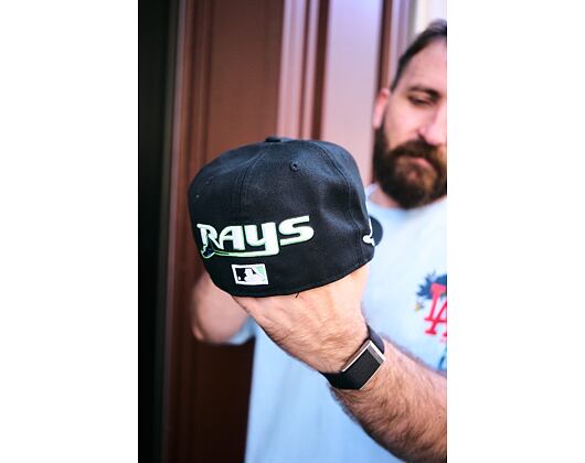 Cap New Era - MLB IMAGE DROP 59FIFTY - Tampa Bay Rays - Black