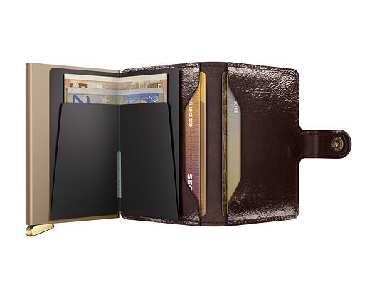Wallet Secrid - Miniwallet Naplak Premium - Mahogany