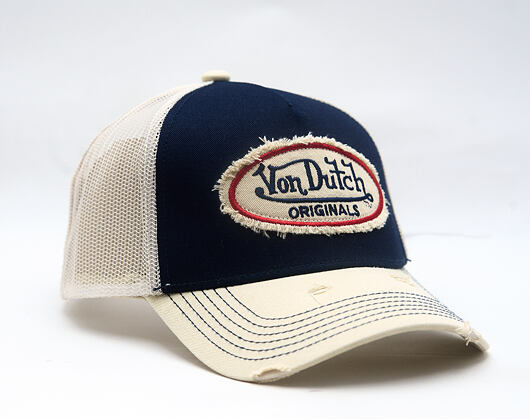 Cap Von Dutch - Baseball - Vintage Distressed - Black / Grey