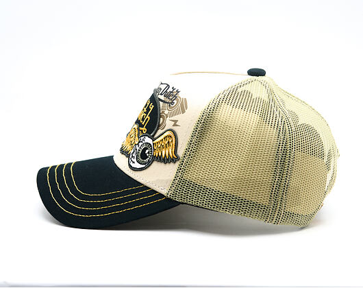 Cap Von Dutch - Trucker - Patch & Print - Black / White