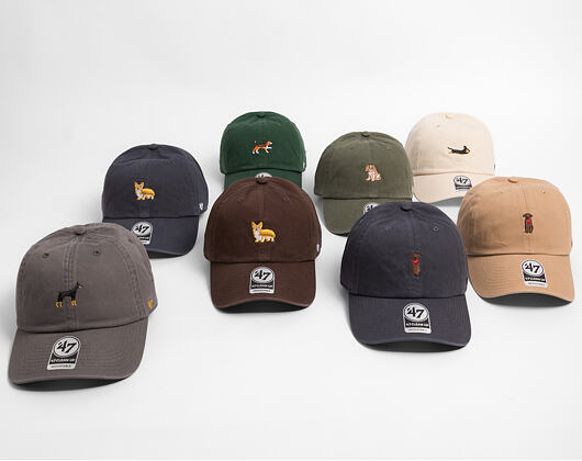 Cap '47 Brand - Dog Icon CLEAN UP