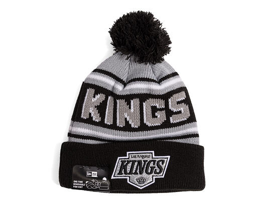 Beanie New Era - NHL Evergreen Wordmark Pom Medium Knit - LA Kings - Team Color