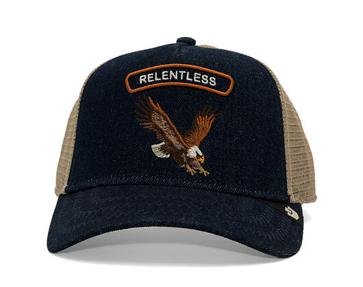 Cap Goorin - Represent Denim Rocker - Eagle - Blue Denim
