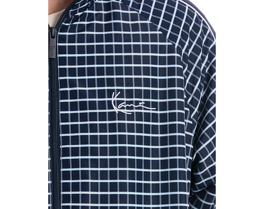 Jacket Karl Kani - Signature Check Sidestripe Trackjacket - Blue