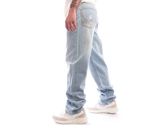 Pants Karl Kani - OG Distressed Straight Leg Jeans - Blue