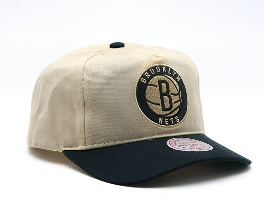 Cap Mitchell & Ness - NBA Retro Roots Deadstock - Brooklyn Nets - Cream
