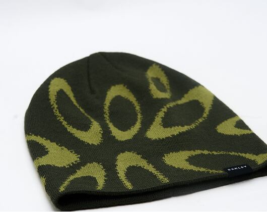 Beanie Oakley - Ellipse Graphic Beanie - Deep Olive/Cactus