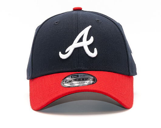 New Era 9FORTY The League Atlanta Braves Strapback Team Color Cap