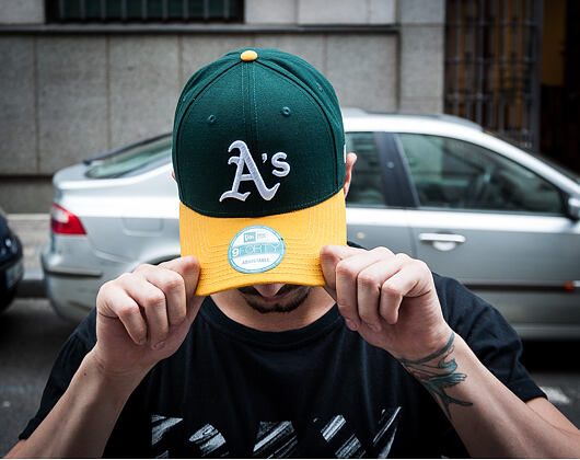 New Era 9FORTY The League Oakland Athletics Strapback Team Color Cap